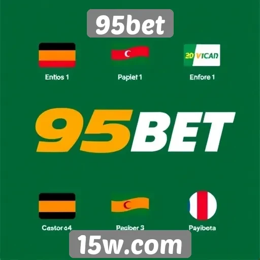 Métodos de pagamento aceitos no 95bet