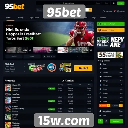 Experiência do usuário no site 95bet